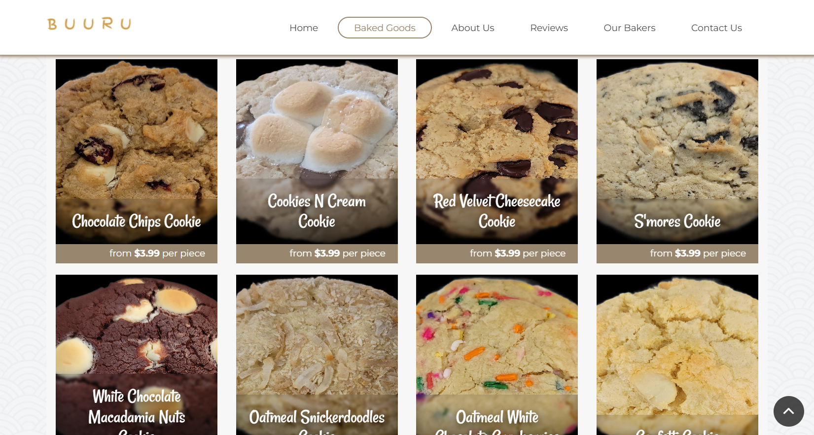 Product and Menu Experience